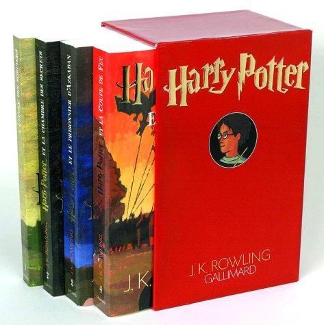 J. K. Rowling, J.K Rowling, Jim Dale, Joanne K. Rowling: Harry Potter, coffret 4 volumes (French language, 2000)