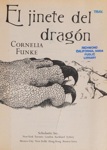 Cornelia Funke, Brendan Fraser: JINETE DEL DRAGON, EL (Spanish language)