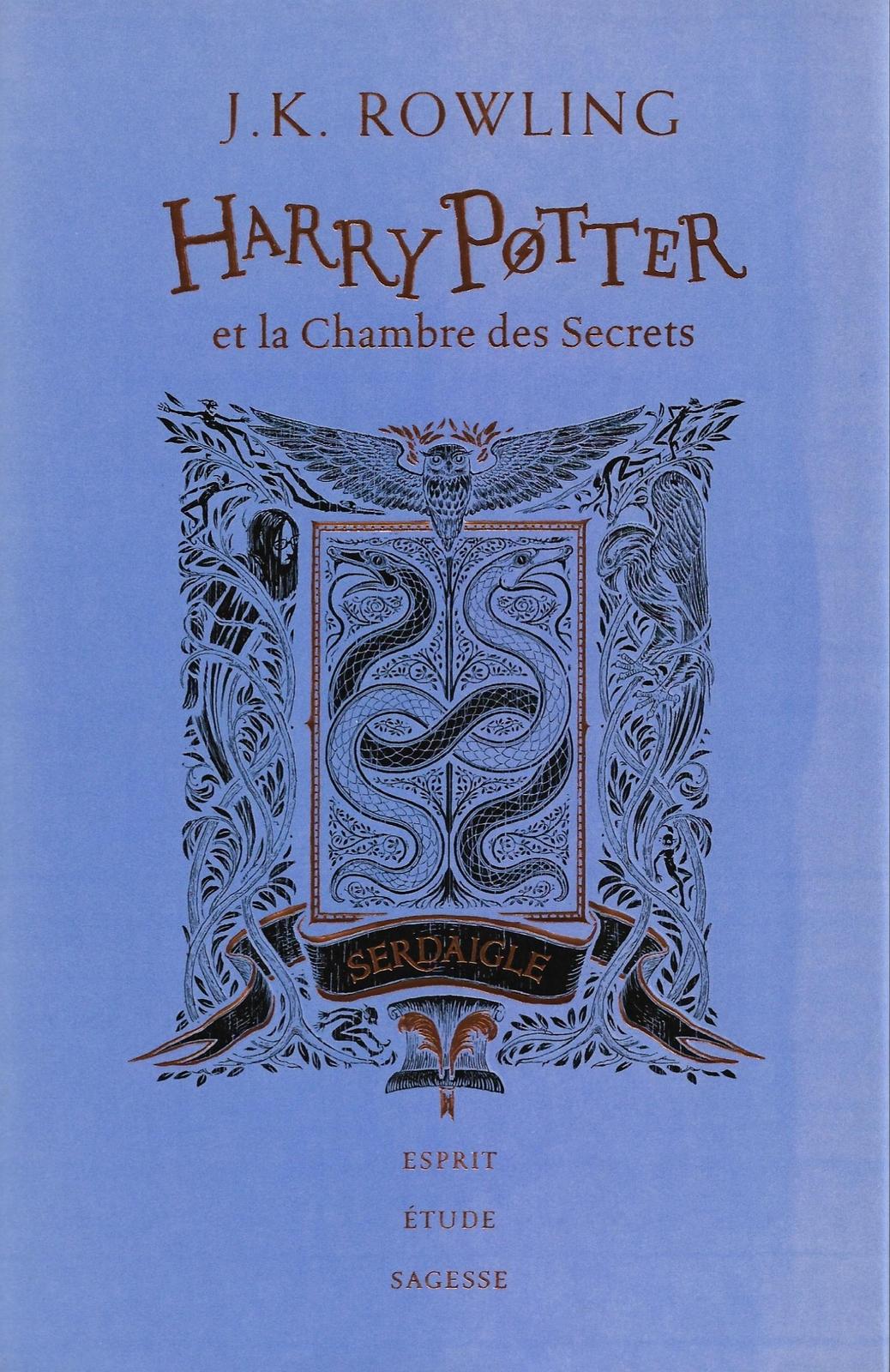 J. K. Rowling, Minalima Design, J.K Rowling: Harry Potter et la Chambre des Secrets (French language, 2019, Éditions Gallimard)