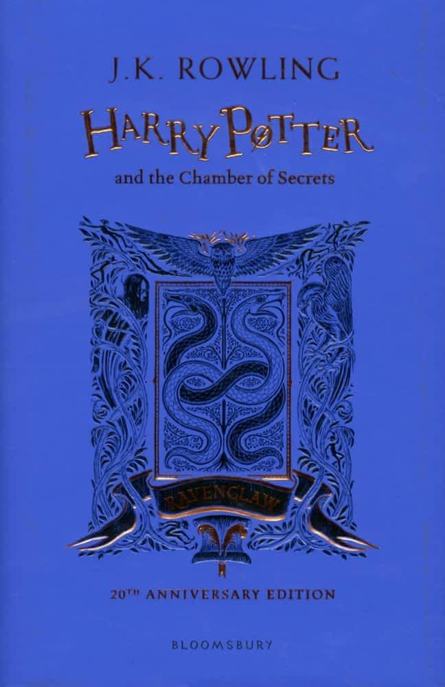 J. K. Rowling, Minalima Design, J.K Rowling: Harry Potter Harry Potter and the Chamber of Secrets. Ravenclaw Edition