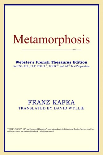 Franz Kafka: Metamorphosis (2005, ICON Classics)