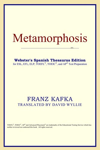 Franz Kafka: Metamorphosis (2005, ICON Classics)