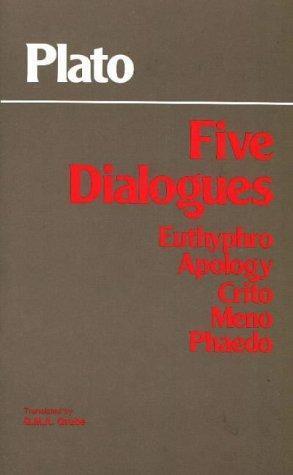 Plato: Five Dialogues: Euthyphro/Apology/Crito/Meno/Phaedo (1983)