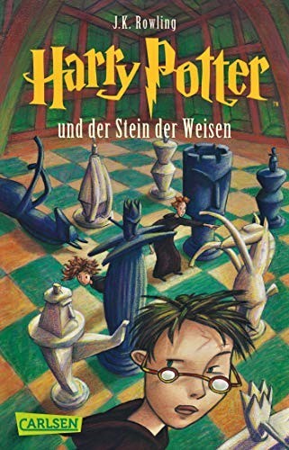 J. K. Rowling: Harry Potter und der Stein der Weisen (German language, 2005, Carlsen Verlag)